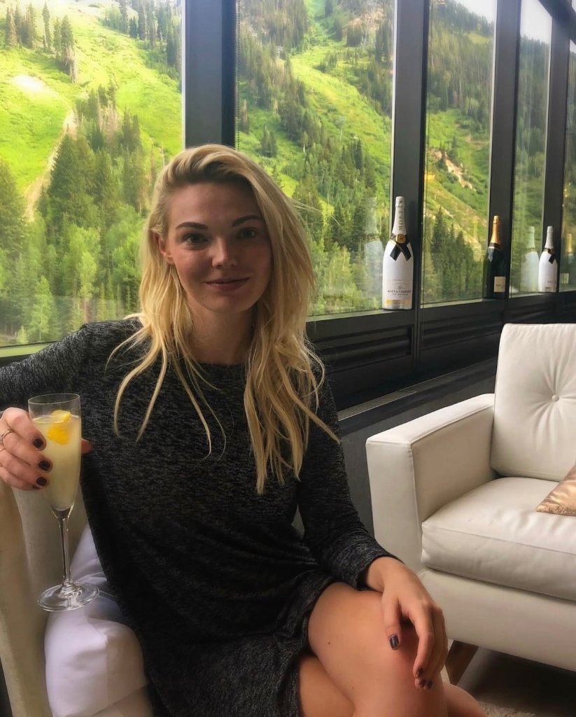 Amanda in Alta, Utah